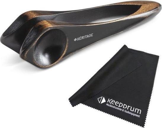 Produktbild Heritage Musical  Spoons Heritage Musical Spoons Musiklöffel medium Schwarz mit Tuch (Perkussion)