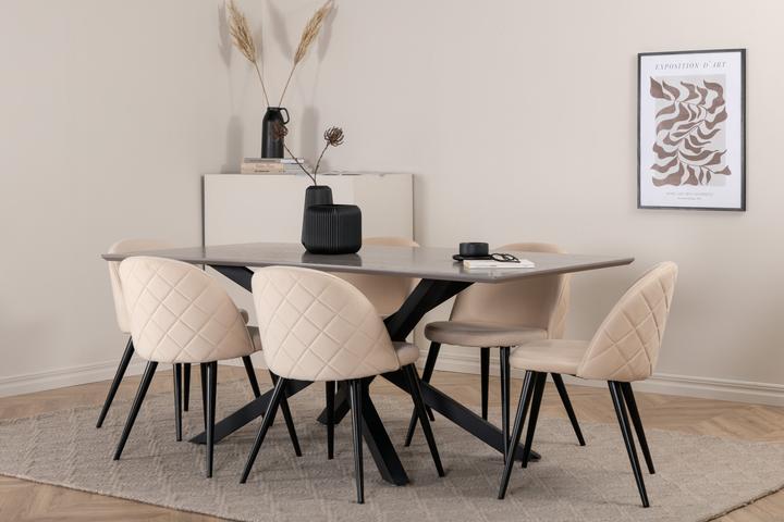 Actual product image Venture Home Piazza, Velvet (MDF)