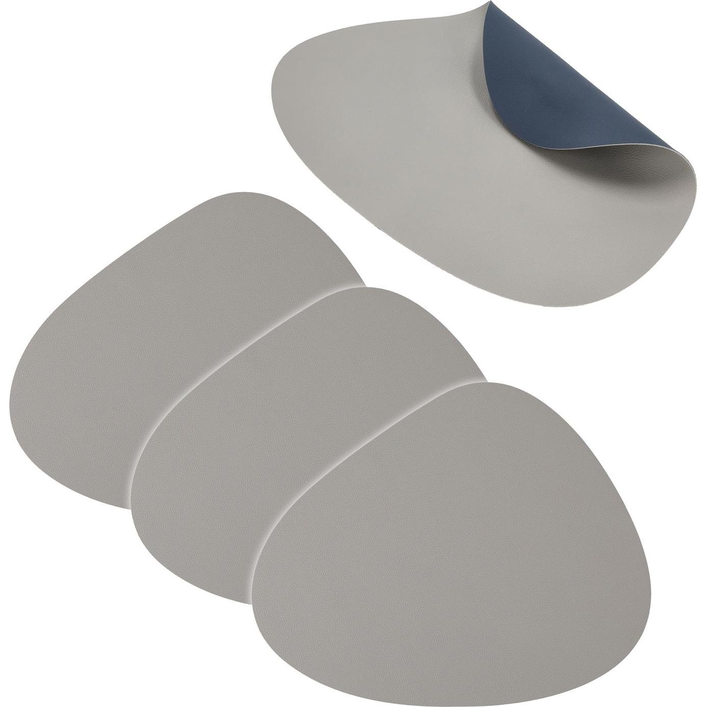 Thumbnail - HTI-Living, Tischset, Tischset 4-teilig Blau/Grau (4 x, 45 x 36 cm)