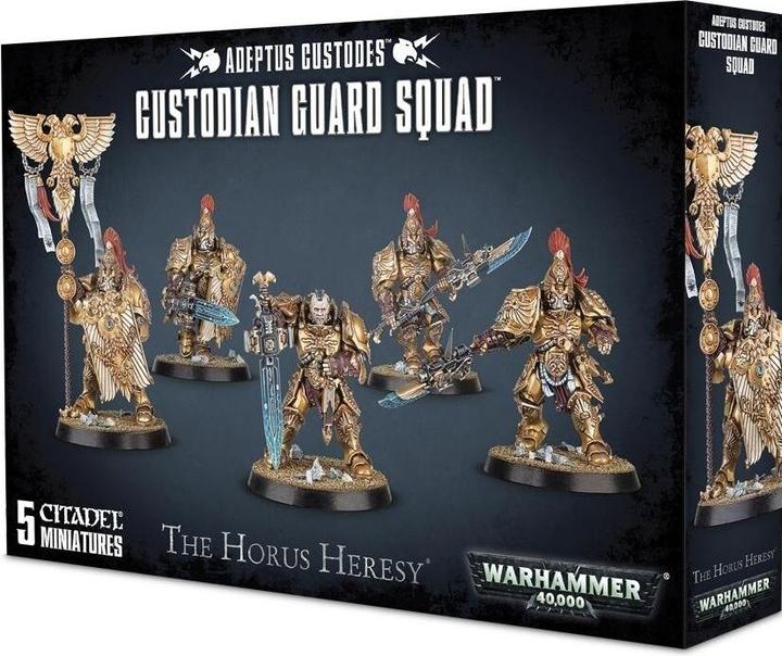 Actual product image Games Workshop Warhammer 40,000 - Adeptus Custodes Custodian Guard (Plastic)