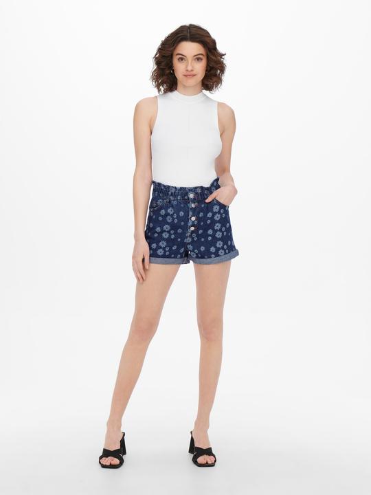 Produktbild Only ONLCuba Gänseblümchen Paperbag- Jeansshorts (XS)