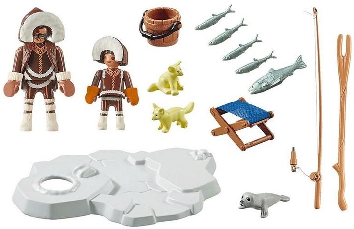 Immagine prodotto Playmobil Pescatori sul ghiaccio (70606, Divertimento in famiglia Playmobil)
