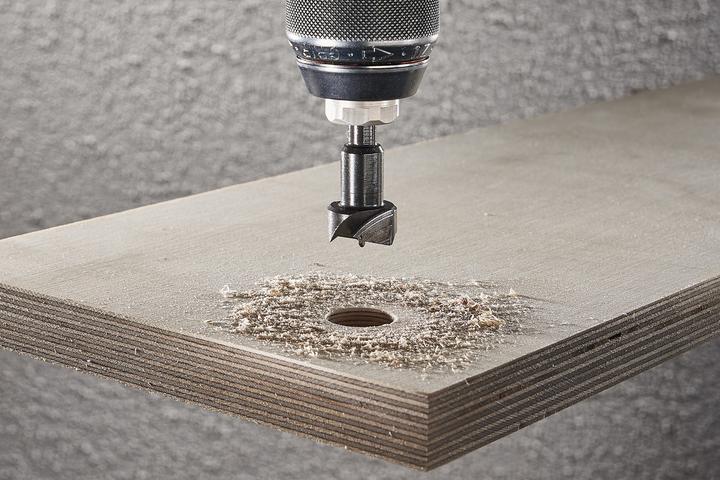 Actual product image wolfcraft 1 cylinder drill WS ø20x53mm (8 mm)