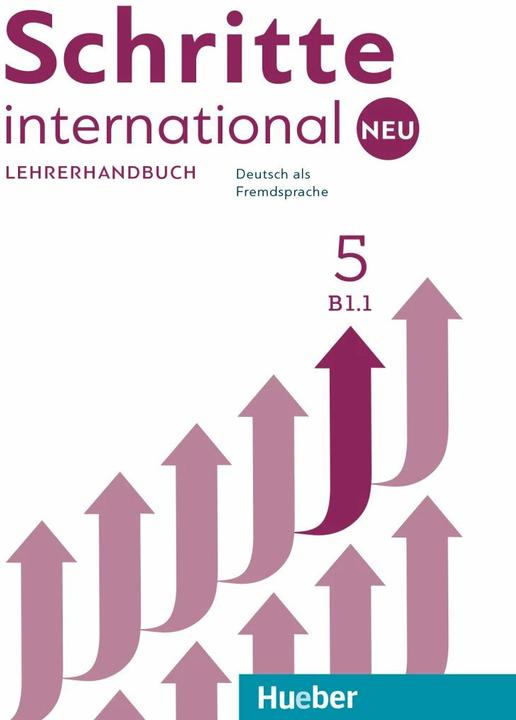 Produktbild Schritte international Neu 5. Lehrerhandbuch (Deutsch, Petra Klimaszyk, Susanne Kalender, 2018)