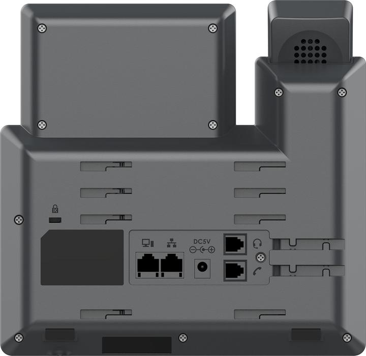 Produktbild Grandstream GRP2604P - IP-Telefon - Schwarz - Kabelgebundenes Mobilteil - 3 Zeilen - 2000 Ei
