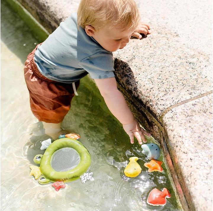 Actual product image Fehn Bathing landing net frog