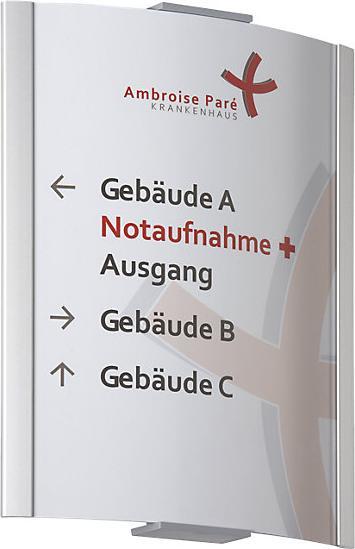 Produktbild Moedel FRANKFURT™ Wegweiser, DIN A4, hoch, HxB 297 x 230 mm, Gewicht 0,99 kg