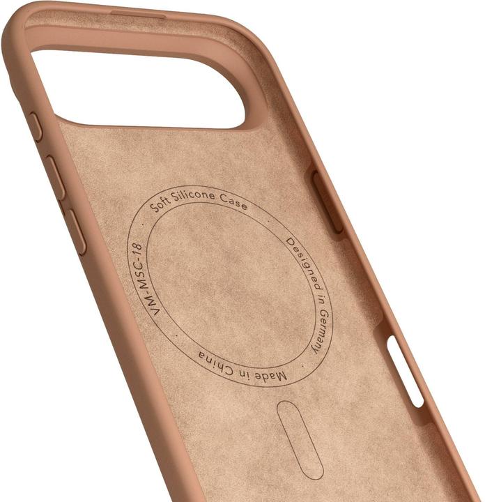 Immagine prodotto Vonmählen Back Cover Soft Silicone iPhone 17 Air Dark Cream (Apple iPhone 17 Pro)