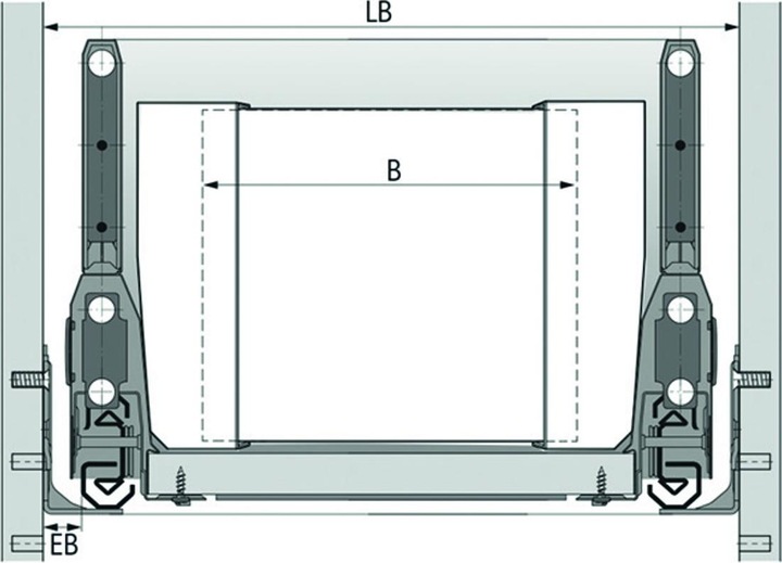 Produktbild Hettich Innenorganisation für Schubkästen OrgaStore 810