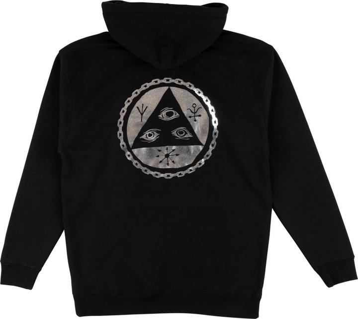 Immagine prodotto Welcome Tali Chain Felpa con cappuccio nera/foglia d'argento (S)