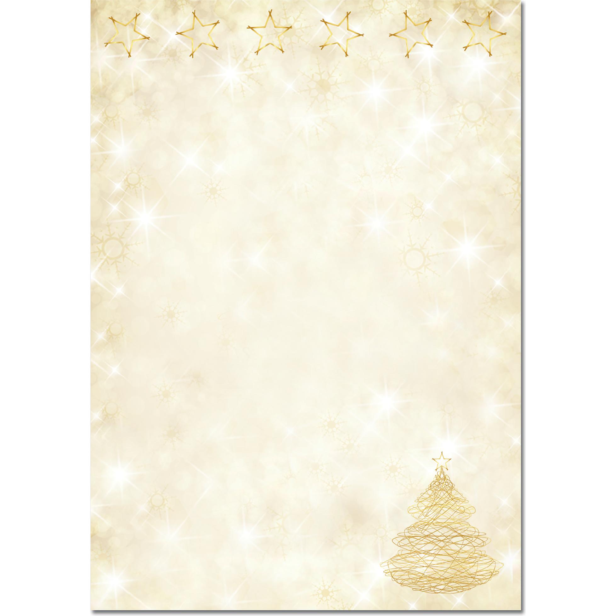 Sigel, Kopierpapier, Weihnachts-Motiv-Papier Graceful Christmas (90 g/m², 100 x, A4)