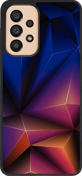 Image du produit PhoneLook Coque Silicone rigide noir Abstract Triangles (Samsung Galaxy A33 5G)