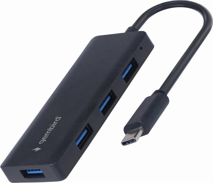 Image du produit Gembird UHB-CM-U3P4-02 (USB-C, 4 ports)