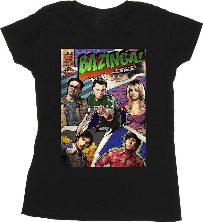 Produktbild Dam Bazinga Cover TShirt