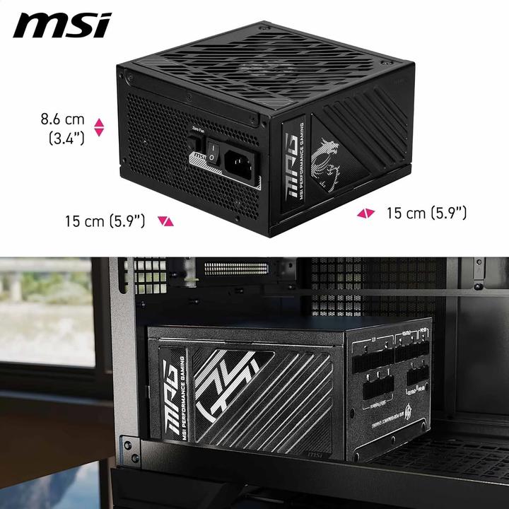 Image du produit MSI MPG A1250GS (1250 W)