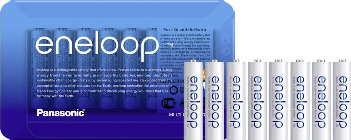 Produktbild Panasonic eneloop Sliding Pack (8 Stk., AAA, 750 mAh)