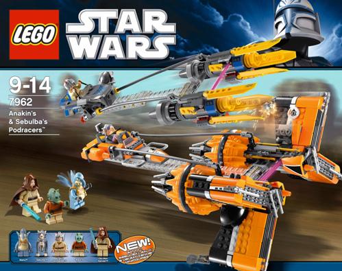 Immagine prodotto LEGO I Podracers di Sebulba di Anakin (7962, LEGO Star Wars)