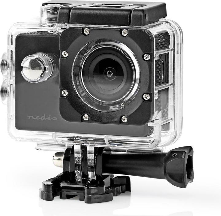 Image du produit Nedis Action Cam| 1080pa30fps| 12 MPixel| Etanche à 30.0 m| 90 min| Incl - 12 MP