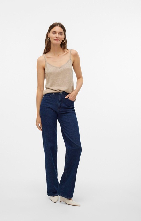 Produktbild Vero Moda VMTESSA Hohe Taille Weit geschnitten Jeans Weit geschnitten (W32/L34)