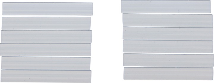 Immagine prodotto BGS Cartucce per colla a caldo trasparente Ø 7,5 mm, 50 mm 12 pz.
