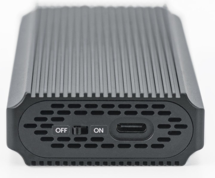 Produktbild Digitus USB M.2 Festplattengehäuse, SDD, extern, NVMe, 40Gbps, USB 4.0, Aluminium, toolfree (M.2)