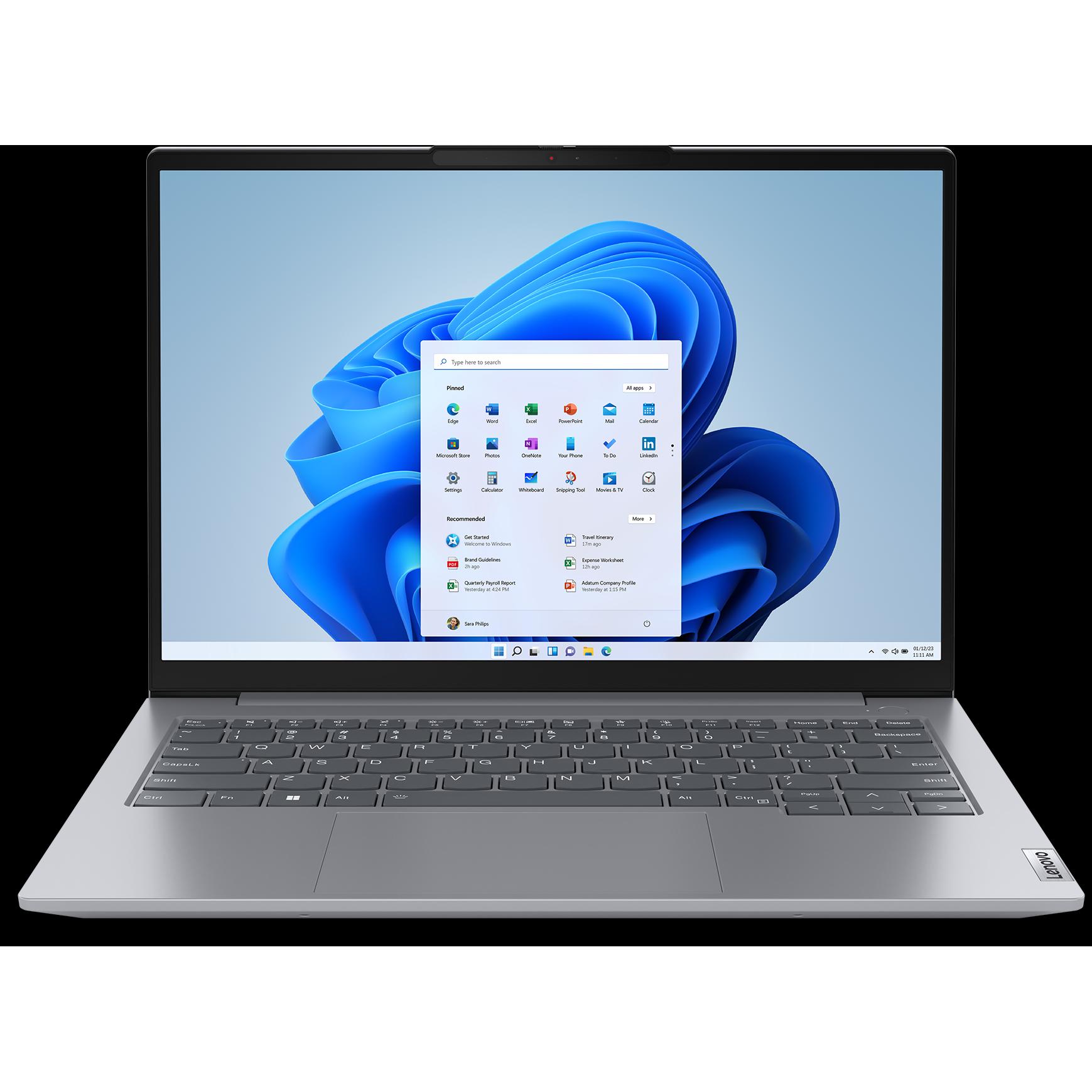 Lenovo ThinkBook 14 Gen 6 (14", Intel Core i7-13700H, 32 GB, 1000 GB, DE), Notebook, Grau