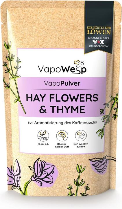 Vapowesp Sostituisci le erbe fiori di fieno e timo