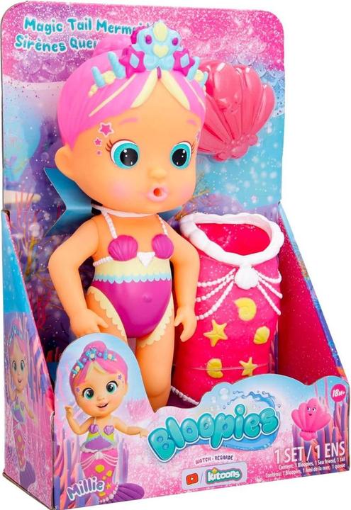 Produktbild IMC Toys Bloopies Meerjungfrau Zauberschwanz W2 Millie