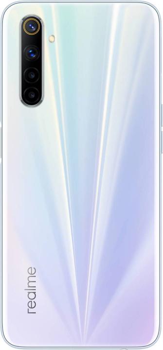 Immagine prodotto realme 6 (8GB) (128 GB, Cometa Bianca, 6.50", Doppia SIM + SD, 4G)