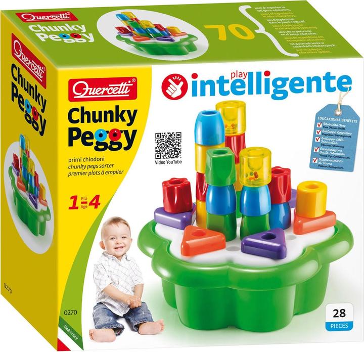 Productafbeelding Quercetti Madeliefje blokkeert het veld (28 onderdelen)