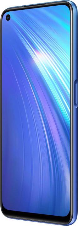 Produktbild realme 6 (8GB) (128 GB, Comet Blue, 6.50", Dual SIM + SD, 4G)