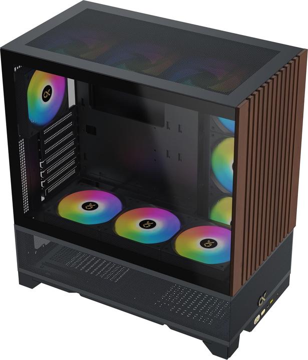 Image du produit Xigmatek Boitier Moyen Tour ATX Endorphin WD RGB avec panneaux vitrés (Noir) (ATX, mATX, Mini-ITX)