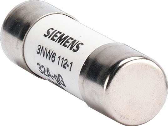 Produktbild Siemens Keramiksicherung MT 32A 500V AC 14x51mm 3NW6112-1 (32 A)