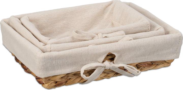 Produktbild Relaxdays 3tlg. Brotkorb