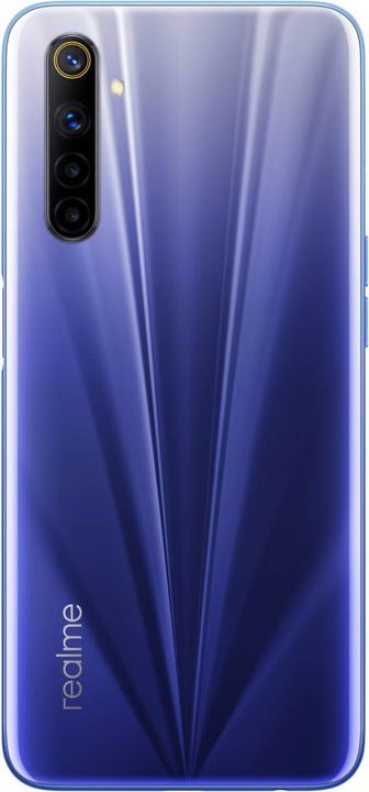 Actual product image realme 6 (4GB) (64 GB, Comet Blue, 6.50", Dual SIM + SD, 4G)