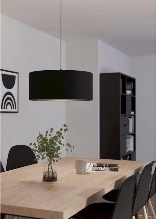Image du produit EGLO Lampe à suspension MASERLO 1 1x E27, Noir (E27)