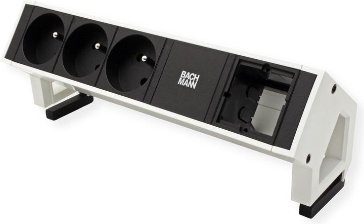 Productafbeelding Bachmann DESK2 - 3xUTE/Frans & 1xLeeg (3 x, CEE 7/5, CEE 7/3, 0.20 m)