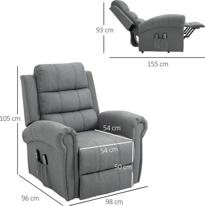 Actual product image Jamb Massage chair with stand-up aid
