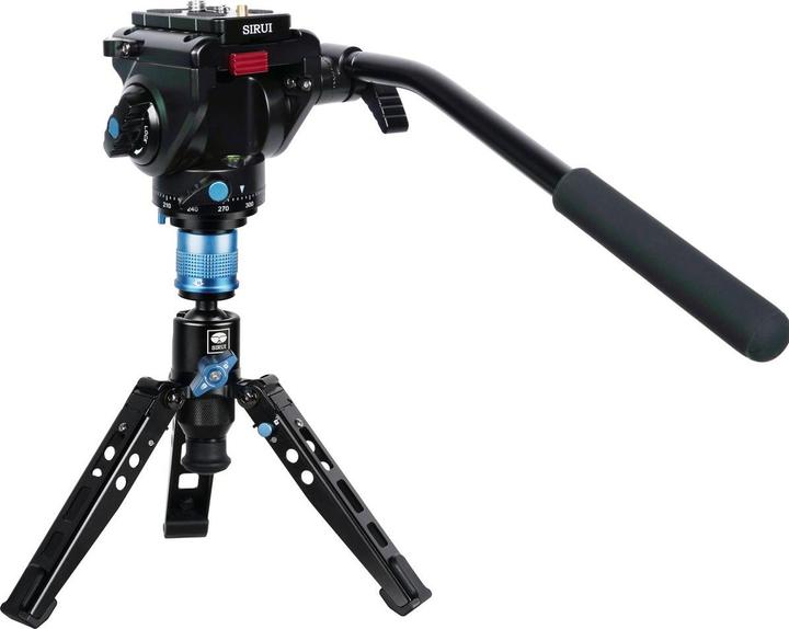 Produktbild Sirui P-325FS Carbon Einbeinstativ 148cm mit VA-5 Videoneiger (Neuheit) (Carbon, Metall)