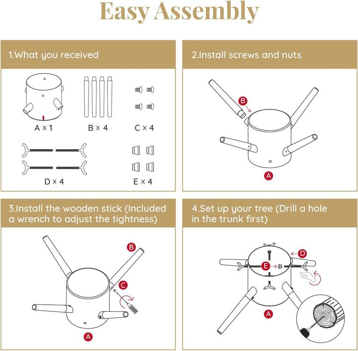 Produktbild Tree Nest Christbaumständer