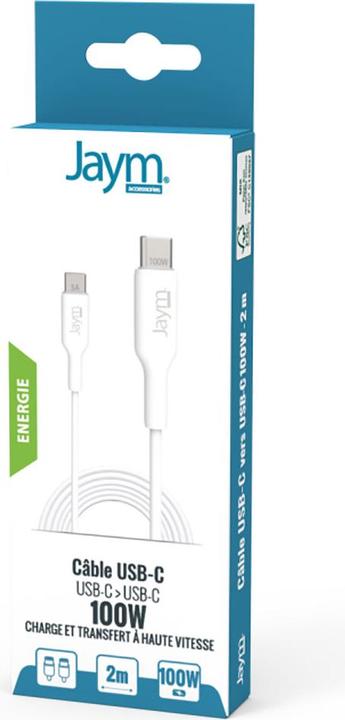 Produktbild Jaym JMCABLE021 USB-Kabel (2 m, USB 3.2 Gen 2, 100 W)