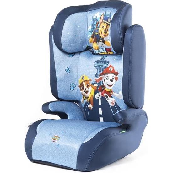 Disney, Seggiolino auto, Seggiolino auto Paw Patrol con personaggi Chase, Rubble e Marshall, ECE R129, universale (Seggiolino per bambini, ECE R129/i-