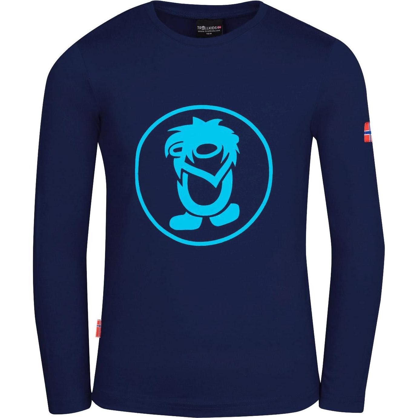 Trollkids, Jungen, Shirt, Troll Longsleeve, Blau, (116)