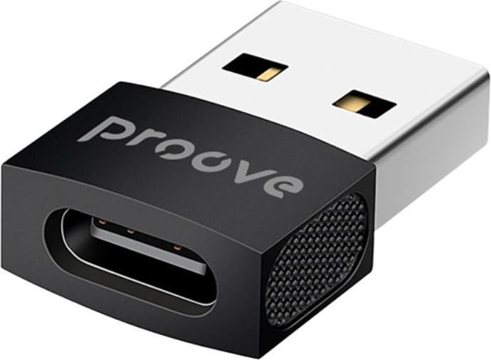 Produktbild Verk Group Proove - Extension USB-A to USB-C Adapter, Schwarz (USB-A, USB-C)