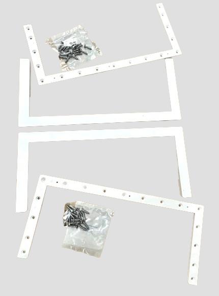 BWT Coperchio, flangia, guarnizione, viti Schiumatoio a specchio Procopi grigio: i 2 Ref 40067840