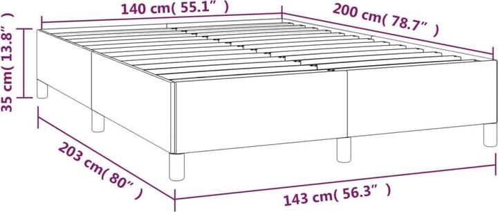 Immagine prodotto VidaXL Nunziatina (140 x 200 cm, 140 x 200 cm)