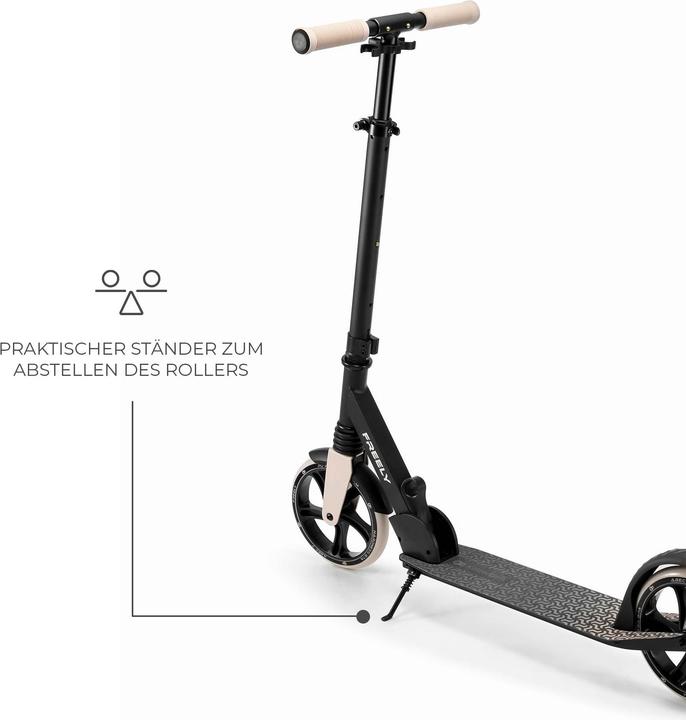 Actual product image KinderKraft scooter FREELY beige