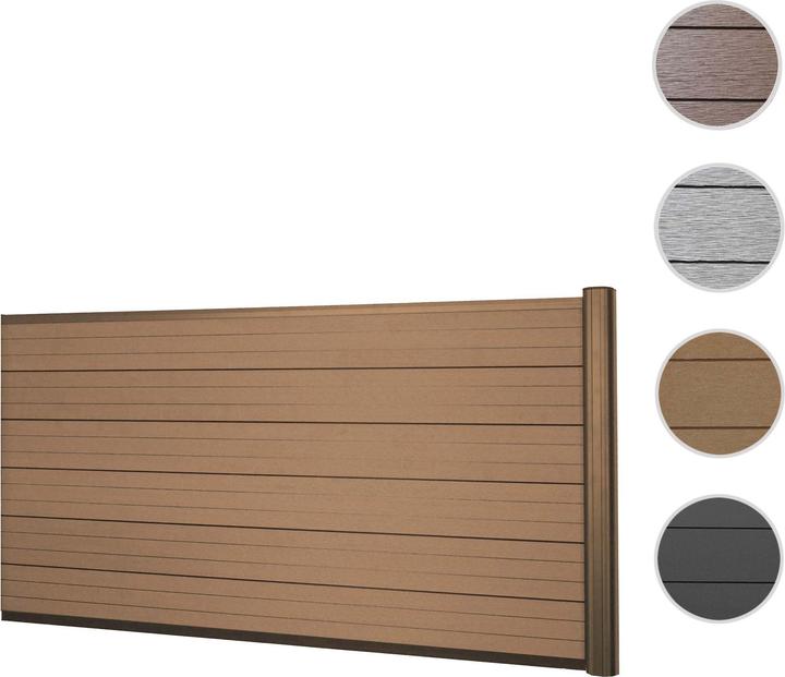 Produktbild JOHN316 WPC Sichtschutzzaun Savon (185 cm)