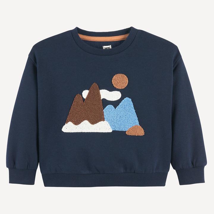 Actual product image La Redoute Collections Sweatshirt mit Aufdruck (92)