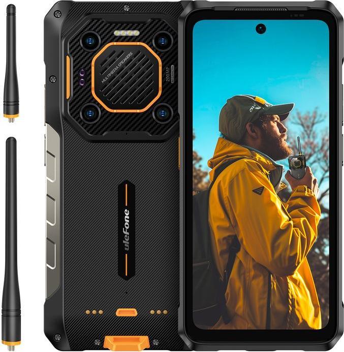 Produktbild Ulefone Armor 26 Ultra Walkie-Talkie (512 GB, Orange, Schwarz, 6.78", Dual SIM, 5G)